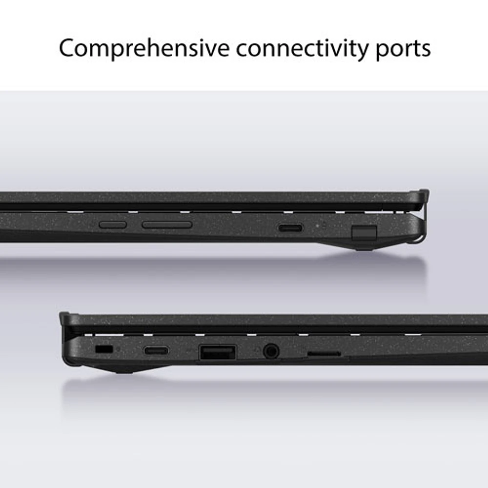 Chromebook 2-en-1 à écran tactile de 14 po CM14 Flip d'ASUS - Gris gravité (Kompanio 520 de MediaTek/RAM 8 Go/SSD 128 Go)
