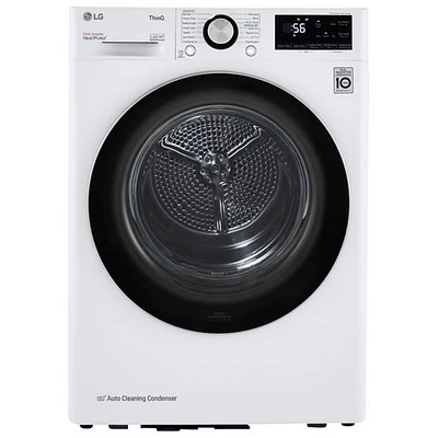 Boîte ouverte - Sécheuse électrique de 4,2 pi³ de LG (DLHC1455W) - Blanc