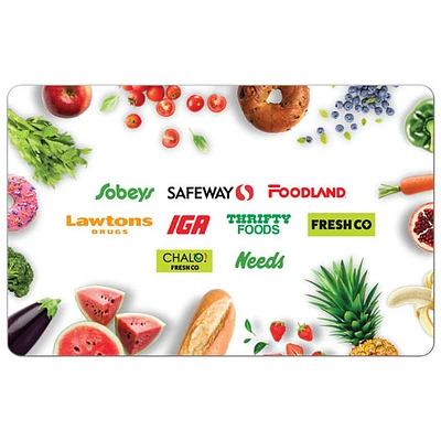 Carte-cadeau Sobeys - 200 $ - Téléchargement numérique