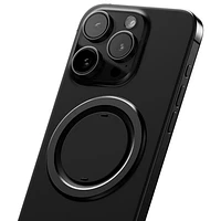 ohsnap! Snap 4 Luxe MagSafe Universal Cell Phone Expanding Grip & Stand - Obsidian Black