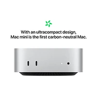 Apple Mac mini 512GB (MCYT4VC/A) Apple M4 10-Core CPU / 10-Core GPU / 24GB RAM Computer