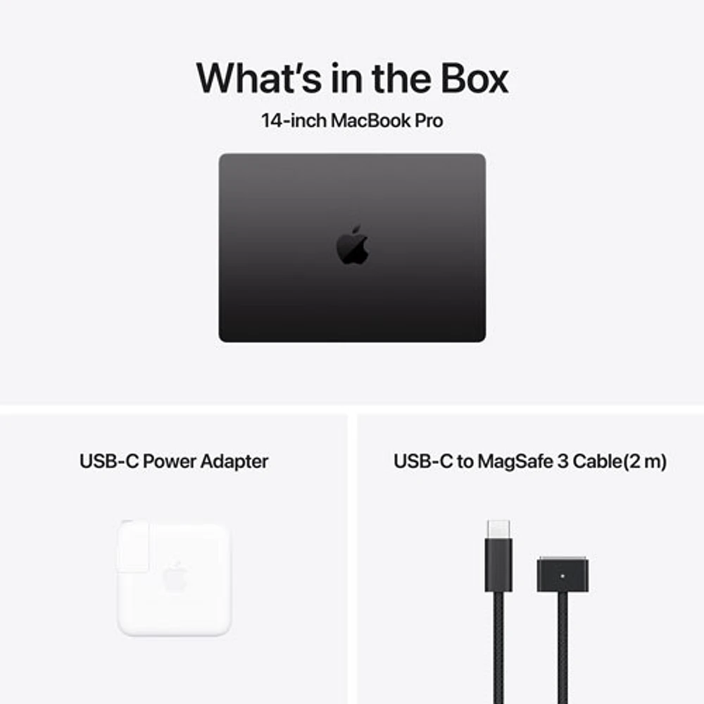 Apple MacBook Pro 14.2" (Fall 2024) - Space Black (Apple M4 / 16GB RAM / 1TB SSD