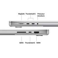 Apple MacBook Pro 16.2" (Fall 2024) - Silver (Apple M4 Pro / 48GB RAM / 512GB SSD) - French