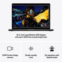 Apple MacBook Pro 16.2" (Fall 2024) - Space Black (Apple M4 Pro / 24GB RAM / 512GB SSD