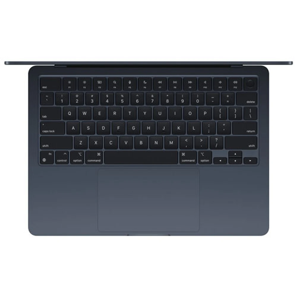 MacBook Air de 13,6 po avec Touch ID d'Apple (2022) - Minuit (M2 d'Apple/RAM 16 Go/SSD 256 Go) - Anglais