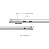Apple MacBook Air 13.6" w/ Touch ID (Fall 2024) - Silver (Apple M3 / 16GB RAM / 256GB SSD) - English