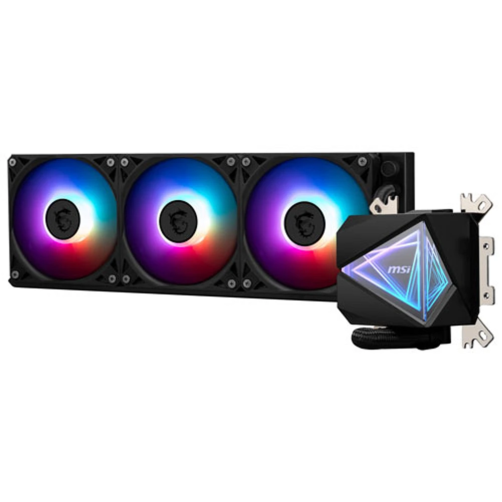 MSI MAG CoreLiquid I360 120mm Liquid CPU Cooling System - Black