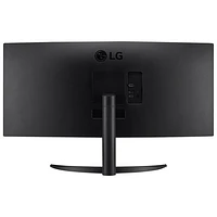 Moniteur de jeu incurvé DEL AV WQHD 1440p FreeSync GTG 5 ms 100Hz 34 po UltraWide LG (34WR50QK-B) - Noir
