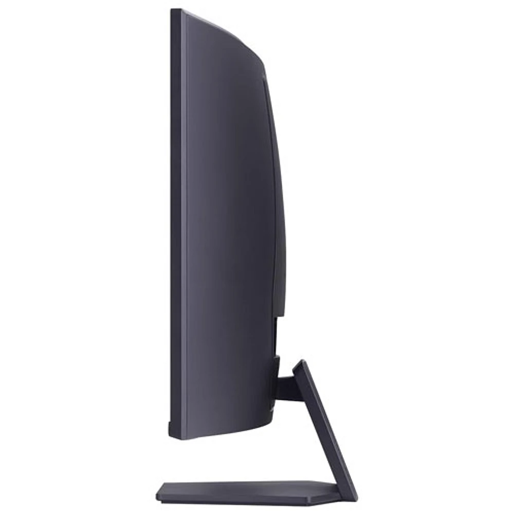 Moniteur de jeu incurvé DEL VA WQHD 1440p GTG 1ms FreeSync 180Hz 27 po UltraGear de LG (27GS60QN-B) - Gris violet