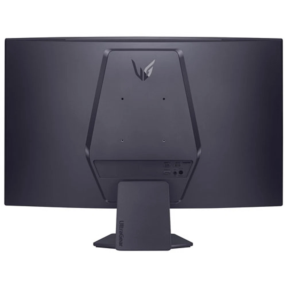 Moniteur de jeu incurvé DEL VA WQHD 1440p GTG 1ms FreeSync 180Hz 27 po UltraGear de LG (27GS60QN-B) - Gris violet