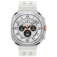 Koodo Samsung Galaxy Watch Ultra 47mm LTE Smartwatch - Titanium White - Monthly Tab Payment