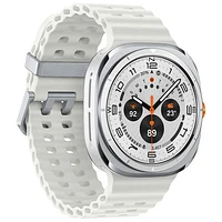 Koodo Samsung Galaxy Watch Ultra 47mm LTE Smartwatch - Titanium White - Monthly Tab Payment