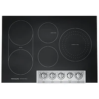 Surface de cuisson électrique de 30 po à 5 éléments Professional de Frigidaire (PCCE3080AF) - Acier inoxydable noir résistant aux taches