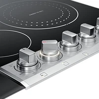 Surface de cuisson électrique de 30 po à 5 éléments Professional de Frigidaire (PCCE3080AF) - Acier inoxydable noir résistant aux taches