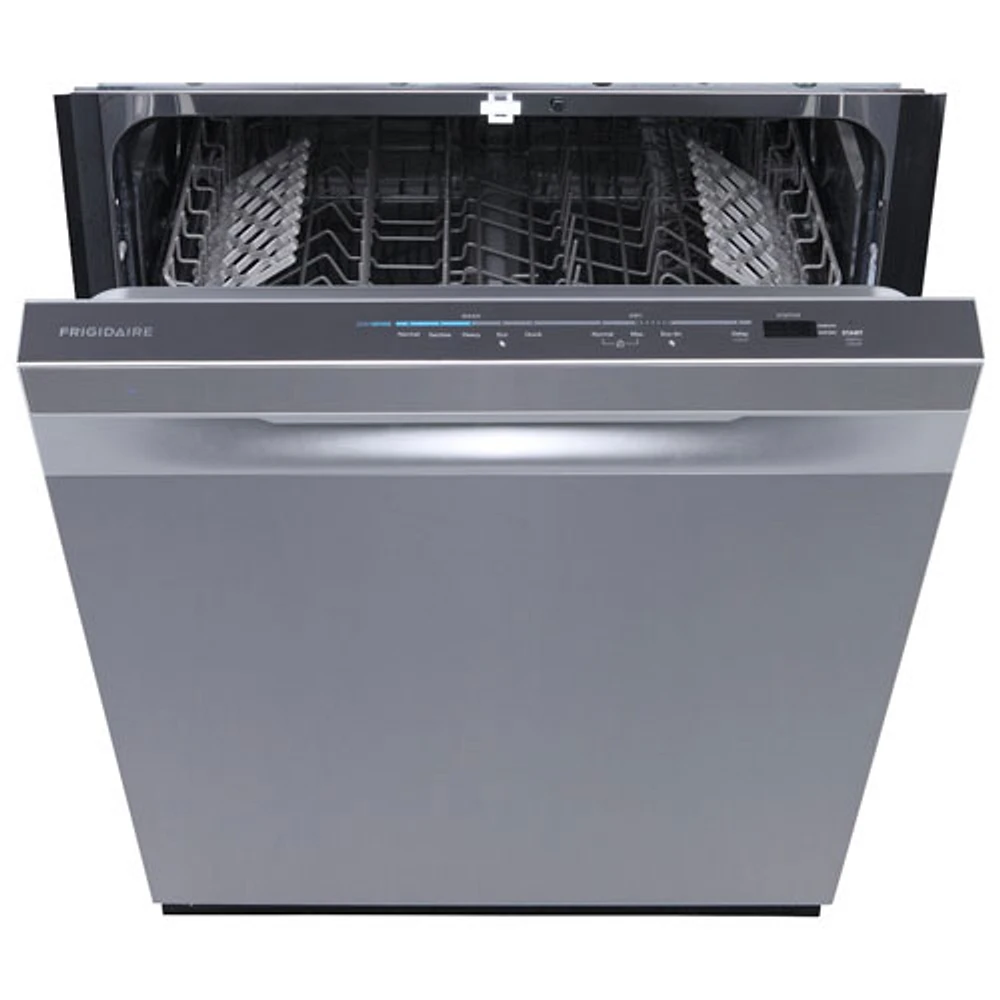 Lave-vaisselle encastrable à cuve hybride 24 po 49 dB de Frigidaire (FDHP4336AS) - Acier inoxydable