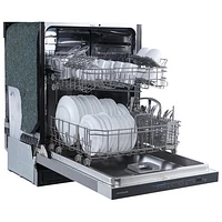 Lave-vaisselle encastrable à cuve hybride 24 po 49 dB de Frigidaire (FDHP4336AS) - Acier inoxydable