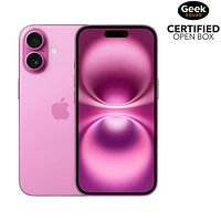 Boîte ouverte - iPhone 16 de 128 Go d'Apple - Rose - Déverrouillé