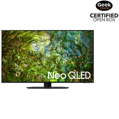 Open Box - Samsung 50" HDR Neo QLED Tizen Smart TV (QN50QN90DAFXZC) -2024- Graphite Black