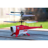 LiteHawk Bravo Auto Avoidance RC Helicopter - Red/White