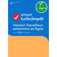 TurboTax Self Employed Online Edition 2024 (PC/Mac) - 12 Returns