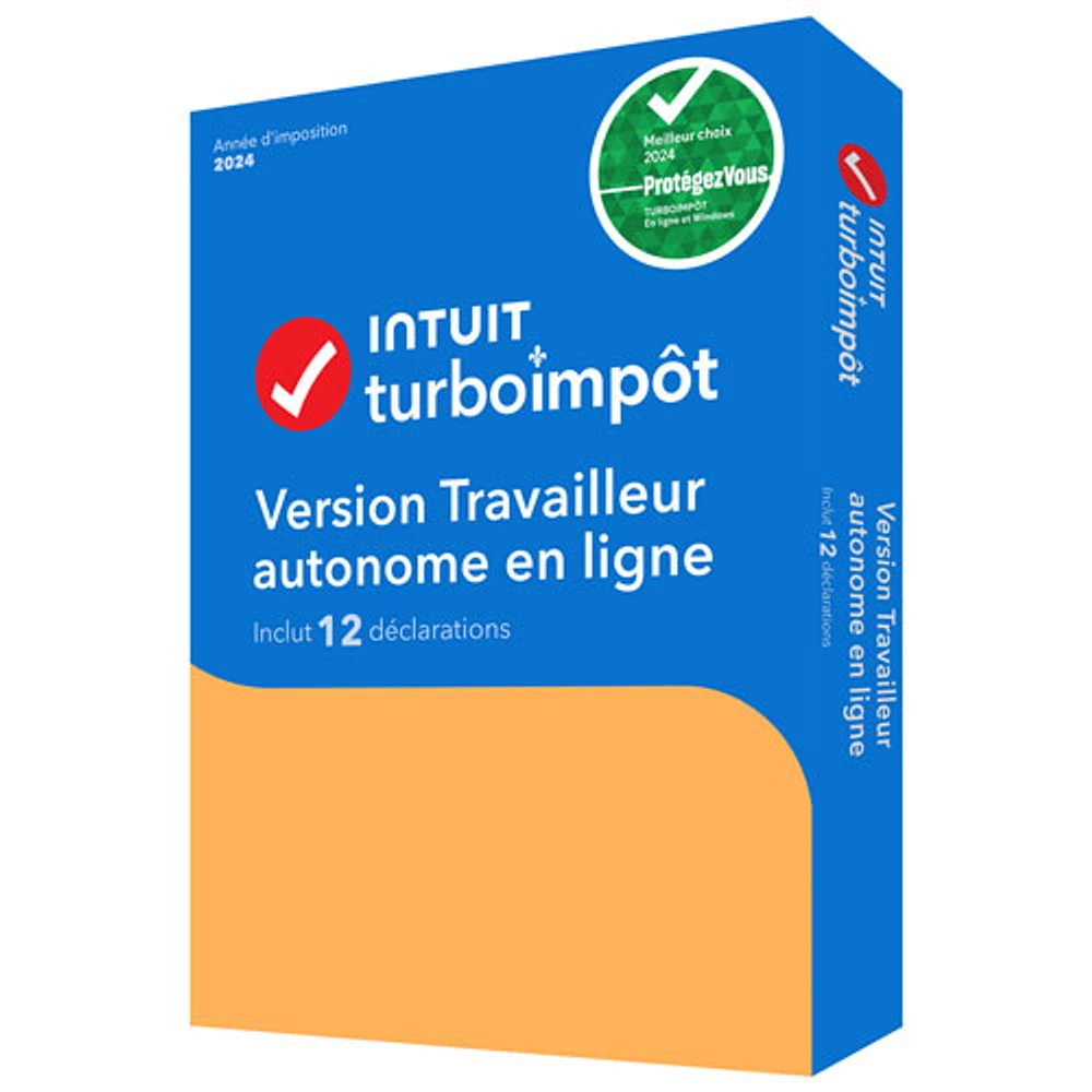 TurboTax Self Employed Online Edition 2024 (PC/Mac) - 12 Returns