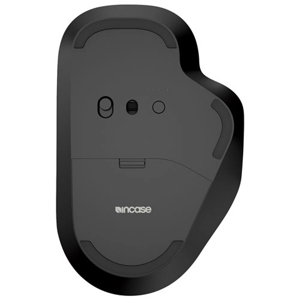 Souris BlueTrack ergonomique Bluetooth d'Incase conçue par Microsoft - Noir