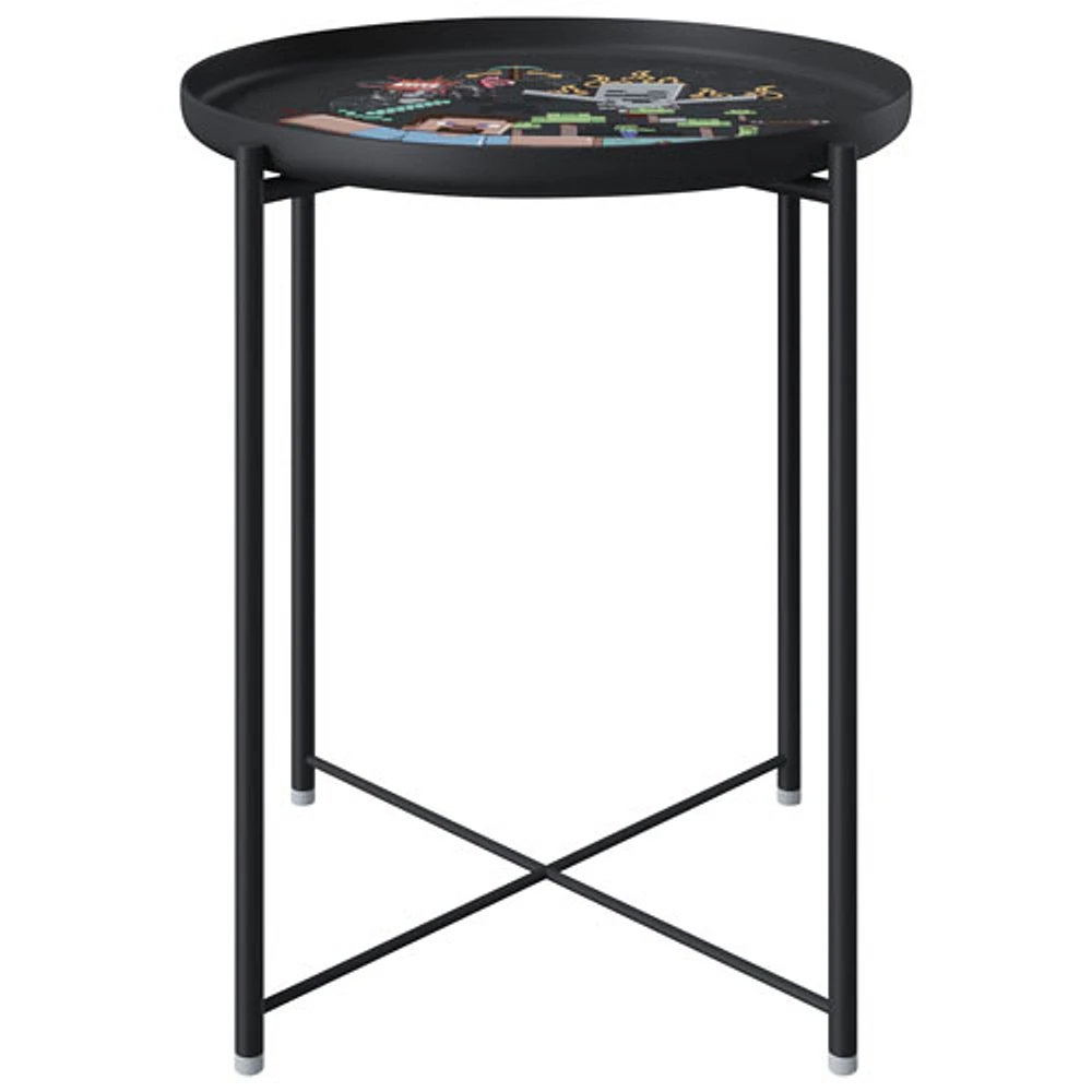 Table d'appoint Minecraft avec plateau amovible - Multicolore