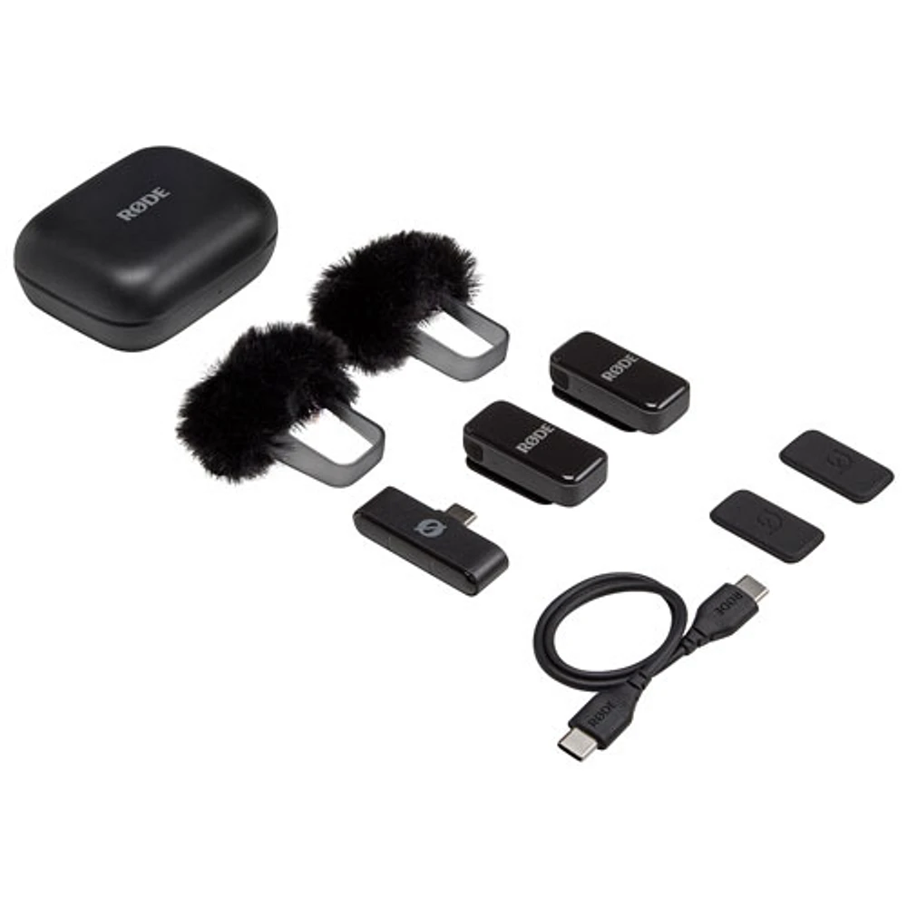 Microphone sans fil double ultracompact de Rode