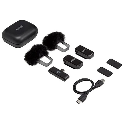 Microphone sans fil double ultracompact de Rode