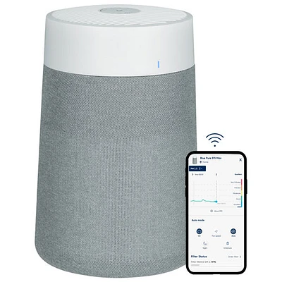 Purificateur d'air Blue Pure 511i Max de Blueair avec filtre HEPASilent - Blanc