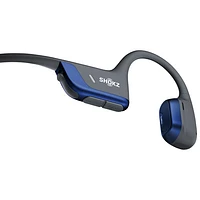 Shokz OpenRun Pro 2 USB-C Open-Ear Bluetooth Headphones - Steel Blue - Only at Best Buy