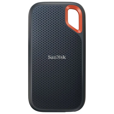 Disque SSD externe portatif USB 3.2 de 8 To Extreme Pro de Sandisk (SDSSDE61-8T00-G25) - Noir