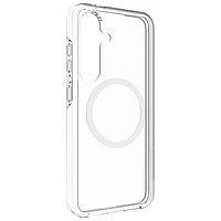 Étui rigide ajusté Iceland Pro Qi2 de Dbramante1928 pour Galaxy S25 - Transparent