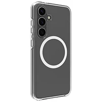 Étui rigide ajusté Iceland Pro Qi2 de Dbramante1928 pour Galaxy S25 - Transparent