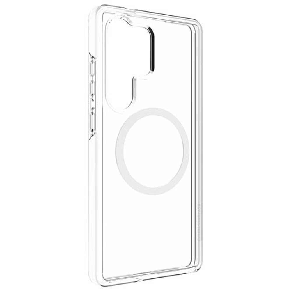 Étui rigide ajusté Iceland Pro Qi2 de Dbramante1928 pour Galaxy S25 Ultra - Transparent