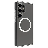 Étui rigide ajusté Iceland Pro Qi2 de Dbramante1928 pour Galaxy S25 Ultra - Transparent