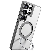Étui robuste Glide360 Qi2 de TUFF8 pour Galaxy S25 Ultra - Gris
