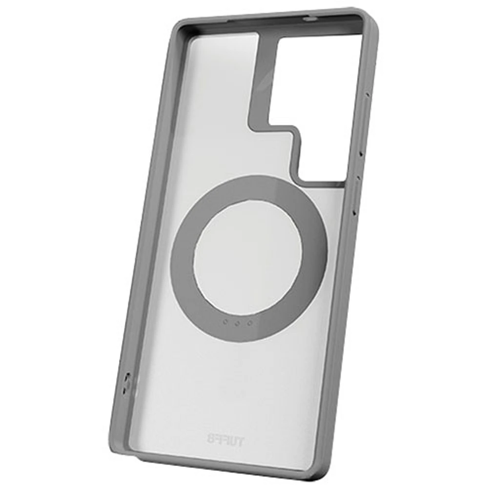 Étui robuste Glide360 Qi2 de TUFF8 pour Galaxy S25 Ultra - Gris