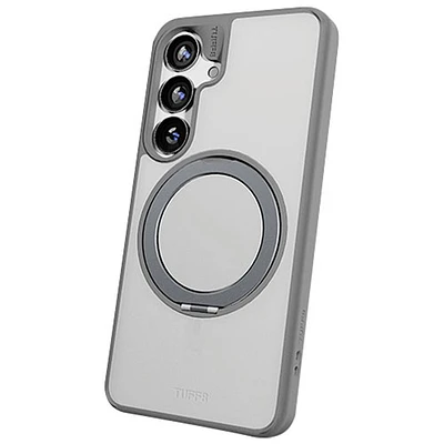 Étui robuste Glide360 Qi2 TUFF8 pour Galaxy S25 - Gris