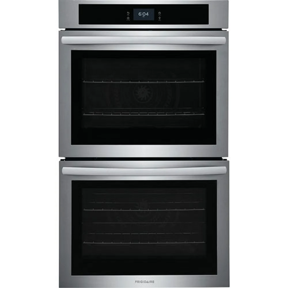 Open Box - Frigidaire 30" 10.6 Cu. Ft. Double Self-Clean Electric Wall Oven (FCWD3027AS) -Scratch & Dent