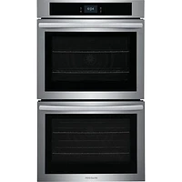 Open Box - Frigidaire 30" 10.6 Cu. Ft. Double Self-Clean Electric Wall Oven (FCWD3027AS) -Scratch & Dent
