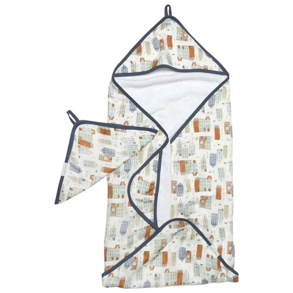 Loulou Lollipop Hooded Towel Set - Home Sweet Home