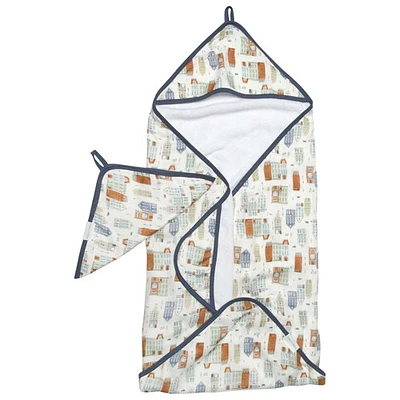 Loulou Lollipop Hooded Towel Set - Home Sweet Home
