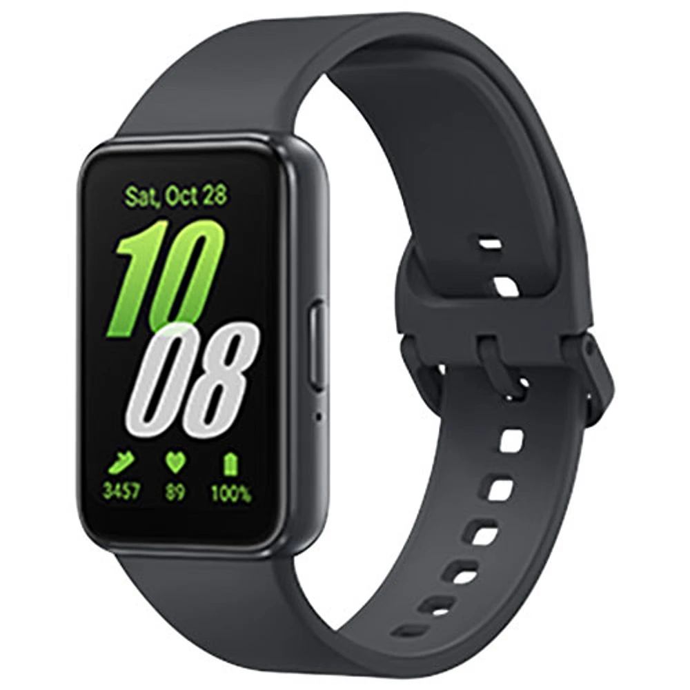 Moniteur d'activité Galaxy Fit3 de Samsung avec moniteur de fréquence cardiaque - Gris