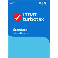 TurboTax Standard 2024 (PC) - 3 User - 8 Returns - English - Digital Download