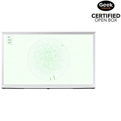 Boîte ouverte - Téléviseur intelligent Tizen HDR QLED UHD 4K de 55 po The Serif LS01D de Samsung (QN55LS01DAFXZC) - 2024