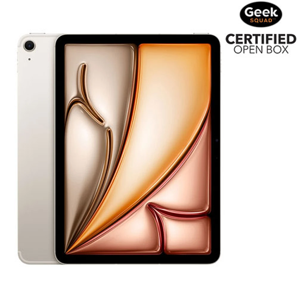 Boîte ouverte - iPad Air 11 po 256 Go d'Apple avec Wi-Fi et 5G (6e génération) - Comète