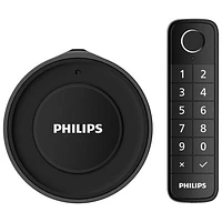 Philips 3000 Series Retrofit Wi-Fi Smart Lock with Wireless Fingerprint Keypad - Black