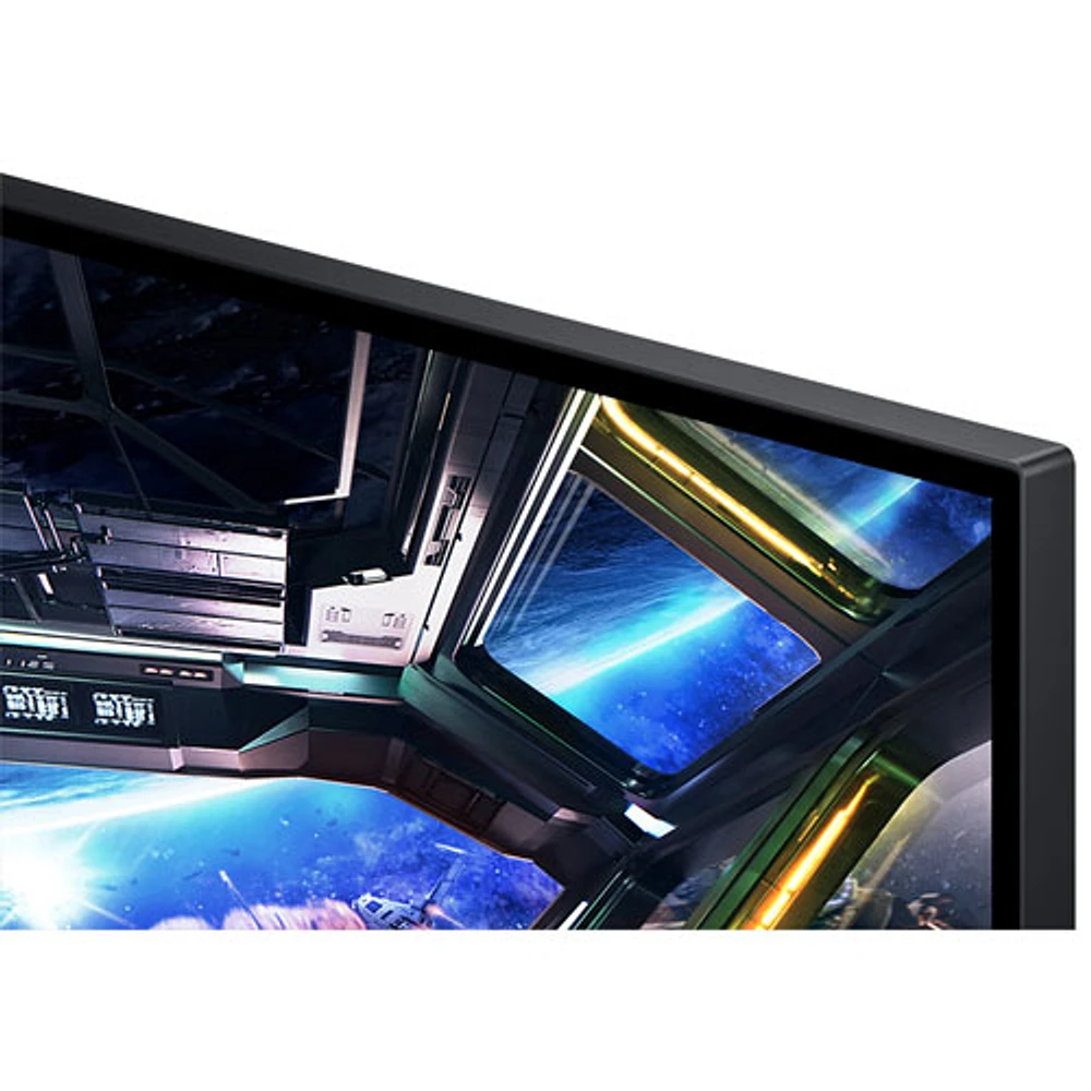 Moniteur de jeu FreeSync DEL IPS Ultra HD 4K GTG 1 ms 144 Hz de 27 po Odyssey de Samsung (LS27DG702ENXZA) - Noir