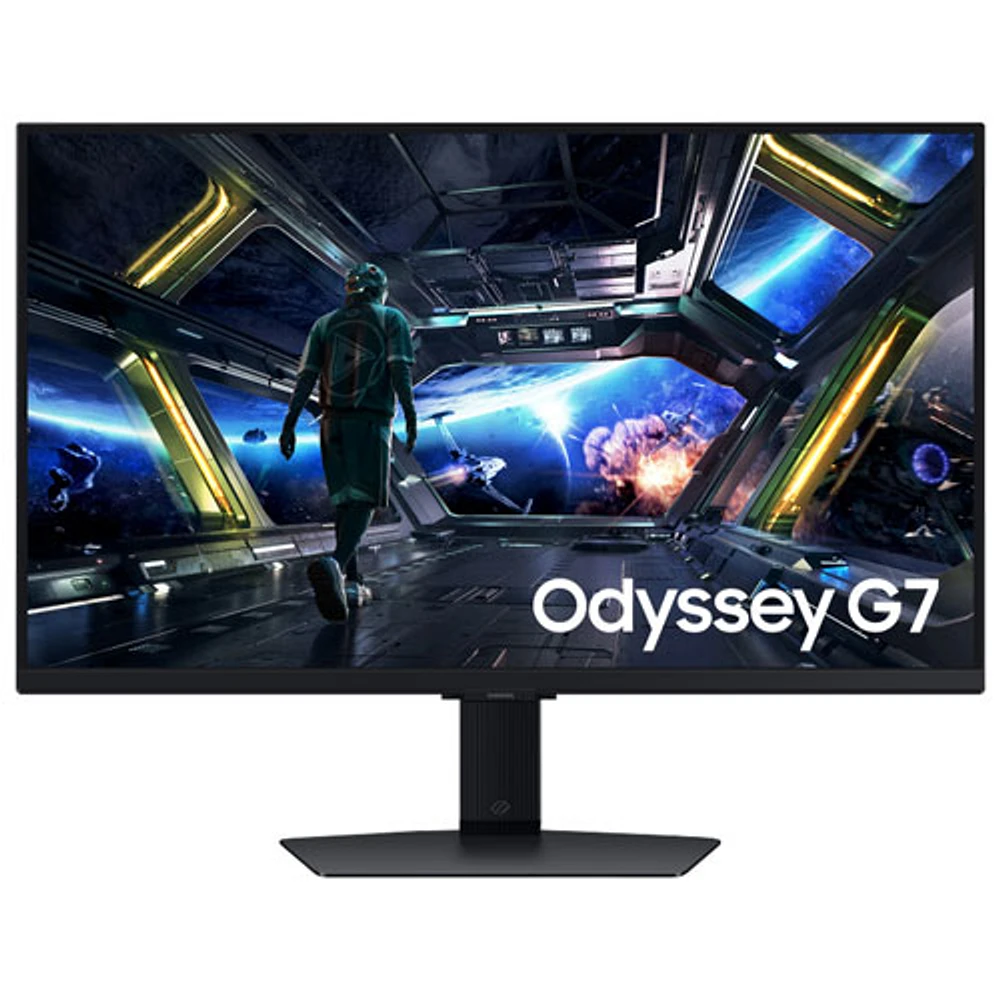 Moniteur de jeu FreeSync DEL IPS Ultra HD 4K GTG 1 ms 144 Hz de 32 po Odyssey de Samsung (LS32DG702ENXZA) - Noir